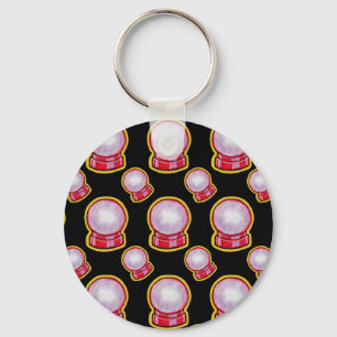 Pastel Crystal Ball Key Ring