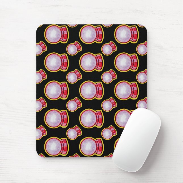 Pastel Crystal Ball Mouse Pad (With Mouse)