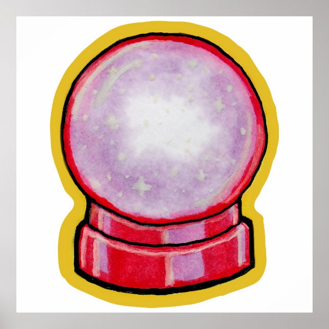 Pastel Crystal Ball Poster (Front)