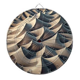 Pastel Currents Dartboard