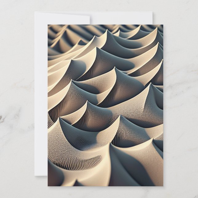 Pastel Currents Invitation (Front)