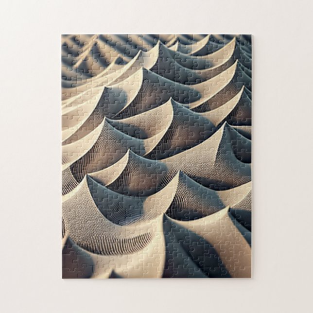 Pastel Currents Jigsaw Puzzle (Vertical)
