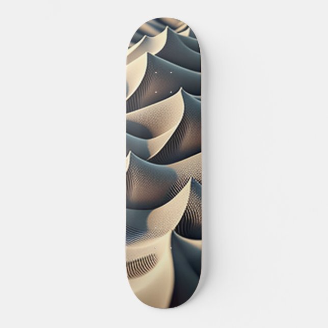 Pastel Currents Skateboard (Front)