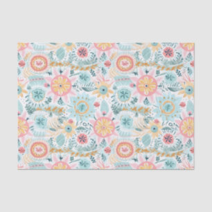 Pastel cute boho tissue paper