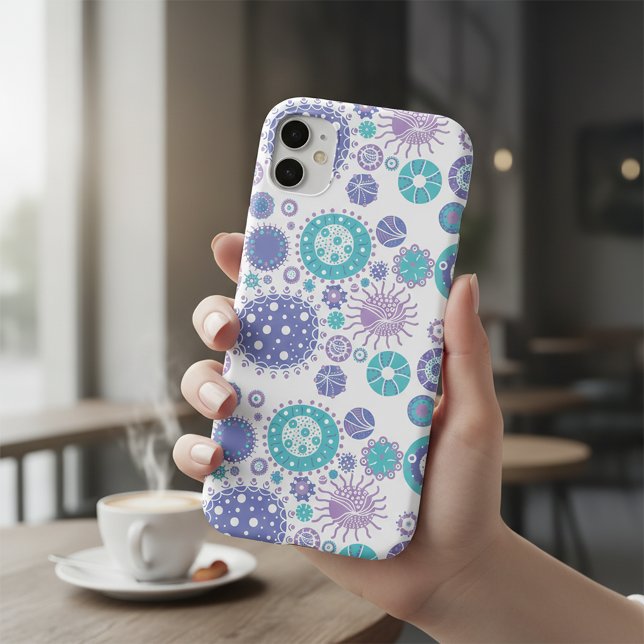 Pastel Cute Hand Drawn Circles Pattern (Creator Uploaded)