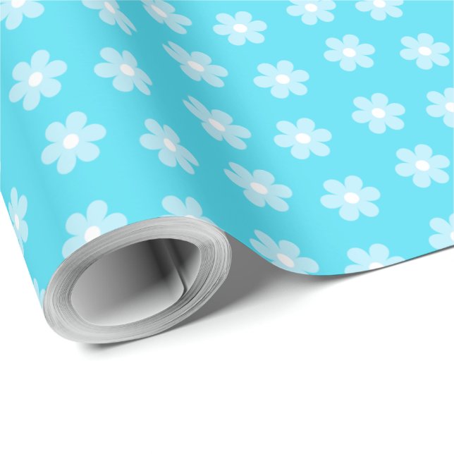 Pastel Daisies Wrapping Paper (Roll Corner)