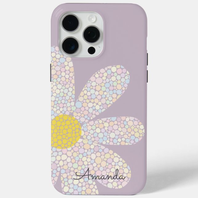 Pastel Daisy Case-Mate iPhone Case (Back)