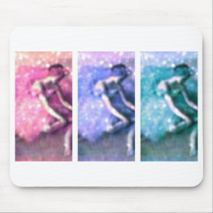 Pastel Dancers Mouse Pad
