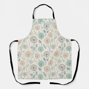 Pastel Dandelion Dreams – Whimsical Floral (2) Apron