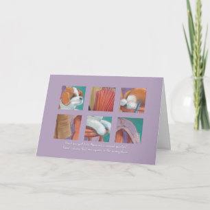 Pastel “Dog Puzzle" Love & Encouragement Card