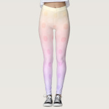 pastel dot leggings activewear