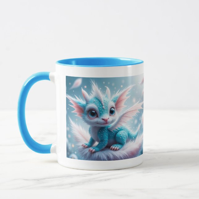 Pastel Dragon Mug (Left)