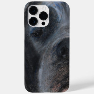 Pastel drawing blue Great Dane  Case-Mate iPhone 14 Pro Max Case