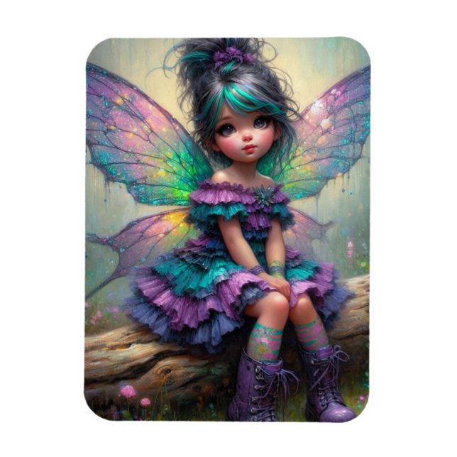 Pastel Dream Fairy Magnet (Vertical)
