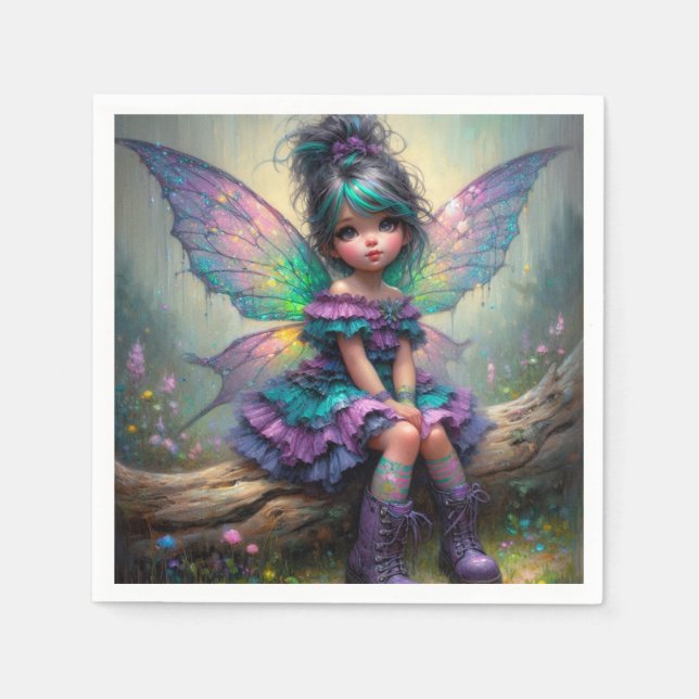 Pastel Dream Fairy Napkin (Front)