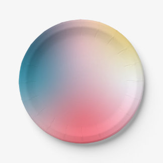 Pastel Dream Gradient for Party Plates