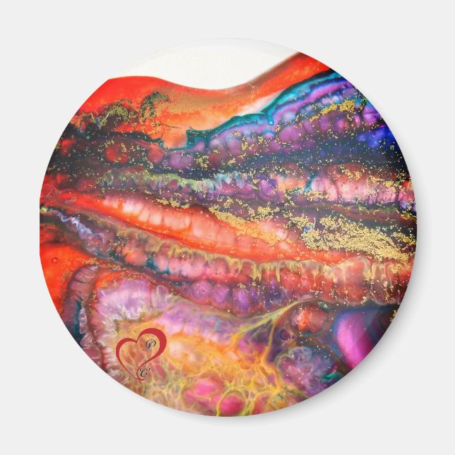 Pastel Dreams Sangria Magnet (Front)
