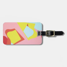 Pastel Dreamscape Luggage Tag