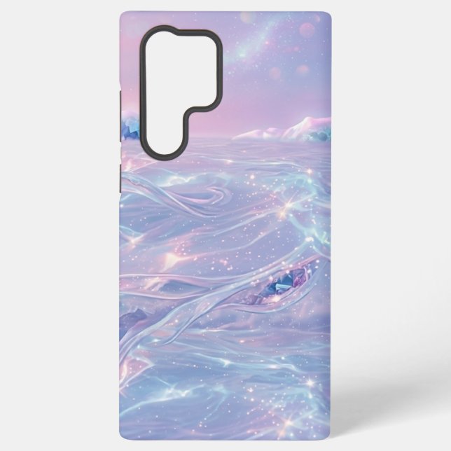 Pastel Dreamy Iridescent Sky Samsung Case (Back)