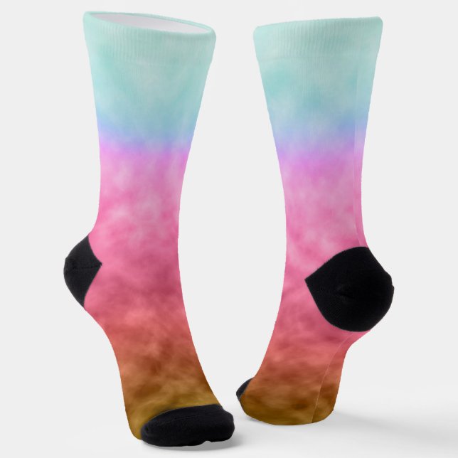 Pastel Drift Socks (Angled)