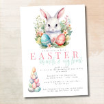 Pastel Easter Brunch and Egg Hunt Invitation<br><div class="desc">Hop into spring with us for a delightful Pastel Easter Brunch and Egg Hunt! Gather 'round for a whimsical morning filled with fun, food, and festivity. Whether you're a bunny enthusiast or simply looking for a delightful way to welcome spring, our Pastel Easter Brunch & Egg Hunt promises an enchanting...</div>