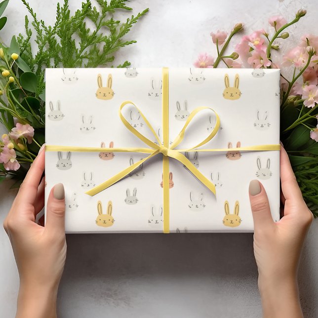 Pastel Easter Bunnies | Easter Wrapping Paper (Creator Uploaded)