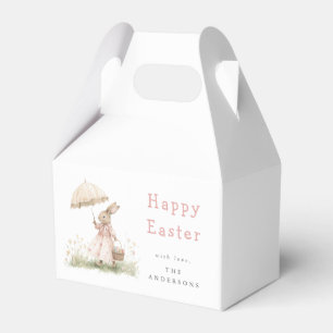 Pastel Easter Bunny Favour Box