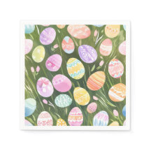 Pastel Easter Eggs | Beautiful Spring Watercolor