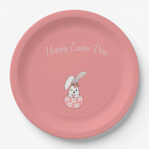 Pastel Easter Paper Plates - Personalised&Festive