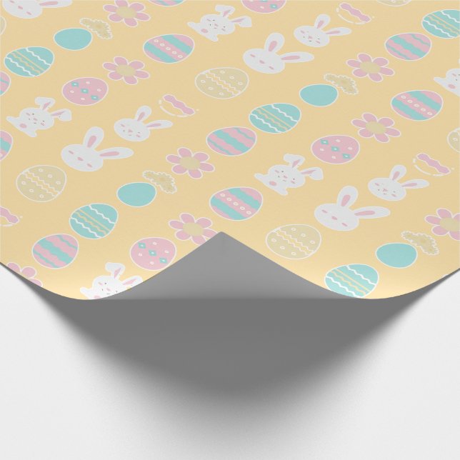 Pastel Easter Parade Wrapping Paper  (Corner)