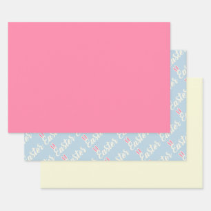 Pastel Easter  Wrapping Paper Sheet