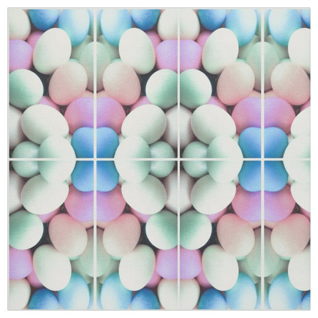 Pastel Egg Basket Fabric (Swatch)