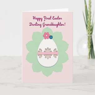 Pastel Egg First Easter Card