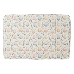 Pastel Egg Garden – Perfect Easter Decor Bath Mat