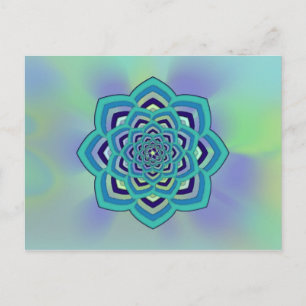 Pastel Enlightenment Lotus Postcard