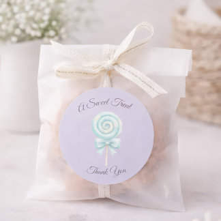 Pastel Fairytale Sweet Treat Favour Sticker