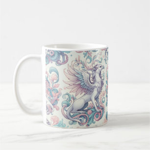 Pastel Fantasy Griffin  Coffee Mug