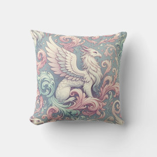 Pastel Fantasy Griffin Cushion