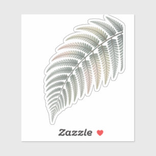 Pastel fern leaf*