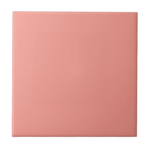 Pastel Flamingo Pink Color Ceramic Tile