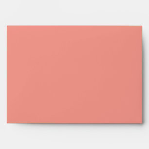 Pastel Flamingo Pink Color Envelope