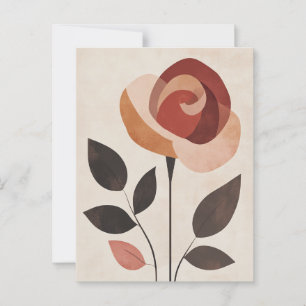 Pastel Flora in Stillness #095 Postcard