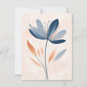 Pastel Flora in Stillness #104 Postcard