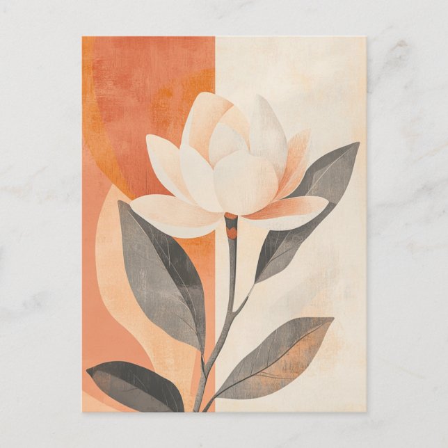 Pastel Flora in Stillness #106 Postcard (Front)