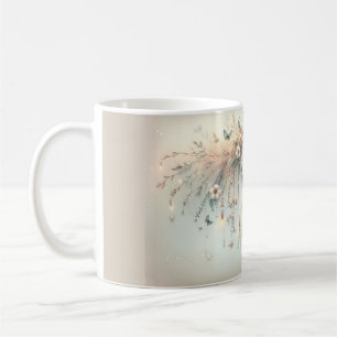 Pastel Floral Butterfly Dreamcatcher Coffee Mug
