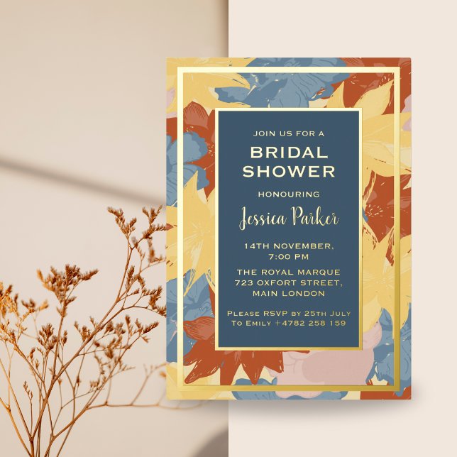 Pastel Floral Luxury Golden Bridal Shower (Creator Uploaded)