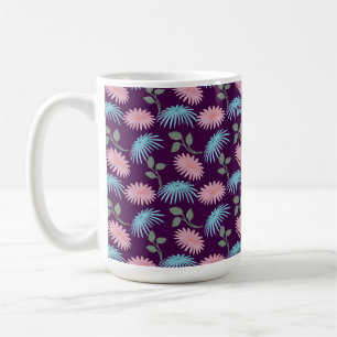 Pastel Floral Pattern Coffee Mug