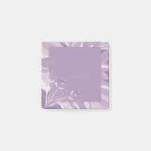 Pastel Floral Sticky Notes