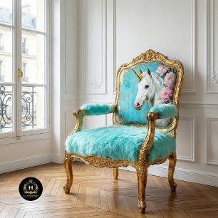 Pastel Floral Unicorn Decoupage Tissue Paper