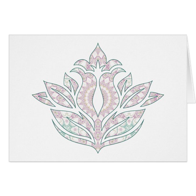 Pastel Flower Mandala Design (Front Horizontal)